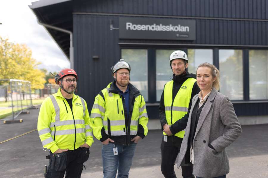 Ombyggnation Rosendalsskolan