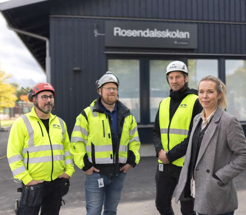 Ombyggnation Rosendalsskolan