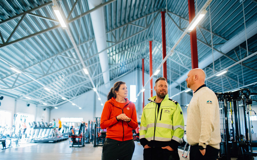 Träningsanläggning i Harvestad